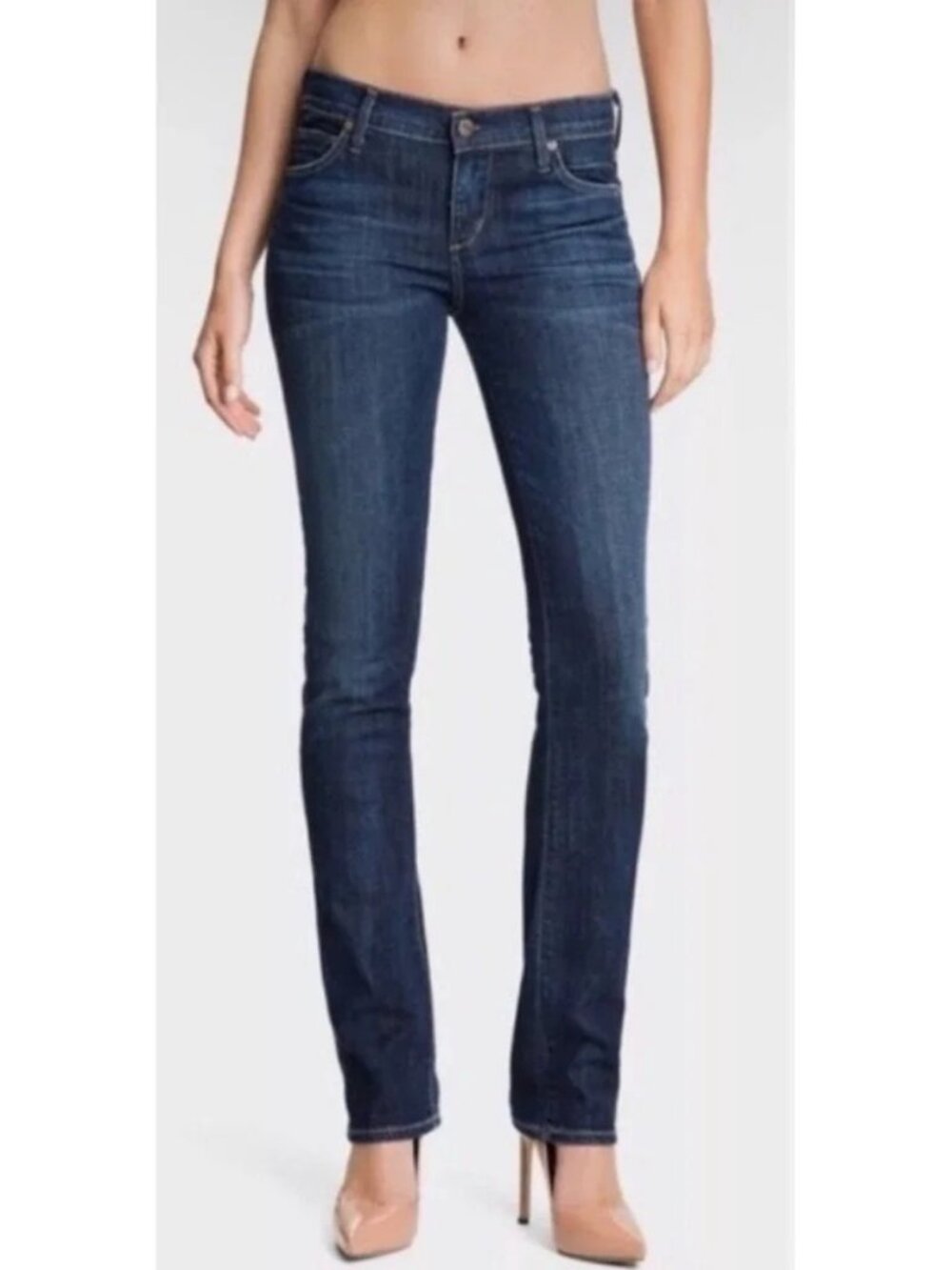 Citizens of Humanity Ava Low Rise Straight Leg Jeans 25